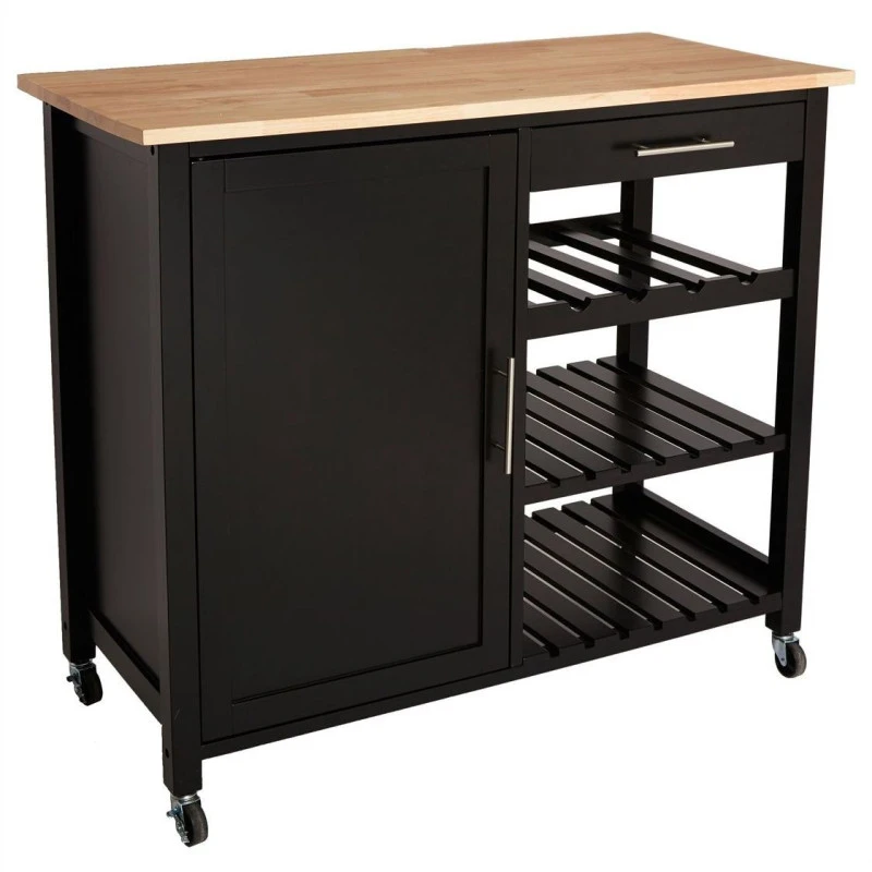 Desserte De Cuisine Noire Modèle CLAUDE GM Atmosphera 1 Desserte De Cuisine Noire Modèle CLAUDE GM Atmosphera