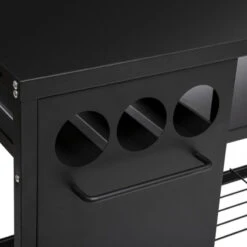 Desserte De Plancha Extérieure Noire Neka 11 Desserte De Plancha Extérieure Noire Neka -ATMOSPHERA Soldes Boutique desserte de plancha exterieure noire neka 2