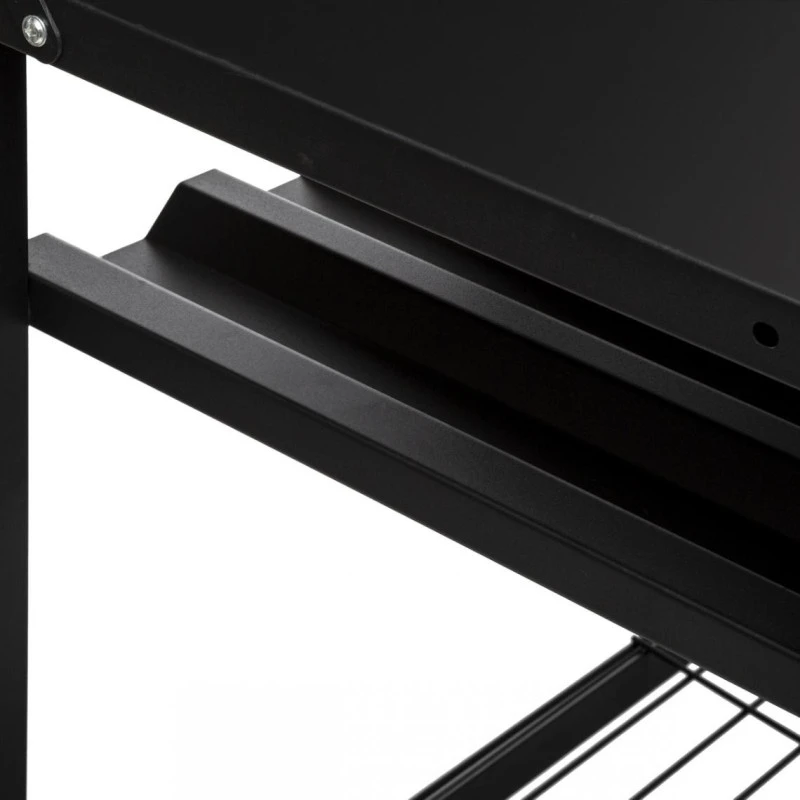 Desserte De Plancha Extérieure Noire Neka 7 Desserte De Plancha Extérieure Noire Neka – Image 7