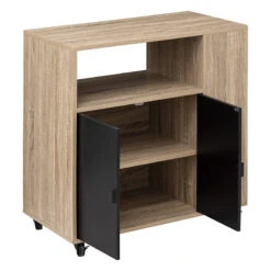 Desserte De Rangement Avec Portes Aliaj 5Five -ATMOSPHERA Soldes Boutique desserte de rangement avec portes aliaj 5five 2