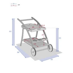 Desserte Extérieure Tiwi Acacia Hespéride -ATMOSPHERA Soldes Boutique desserte exterieur tiwi acacia hesperide 3