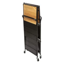 Desserte Pliable Métal Et Bois 5Five -ATMOSPHERA Soldes Boutique desserte pliable metal et bois 5five 5