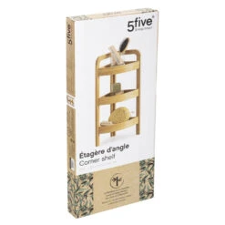 Étagère Angle 3 Niveaux En Bambou Petit Modèle 5 Étagère Angle 3 Niveaux En Bambou Petit Modèle -ATMOSPHERA Soldes Boutique etagere angle 3 niveaux en bambou petit modele 2