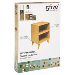 Etagère De Salle De Bain 1 Tablette Bath'n Modul 5Five -ATMOSPHERA Soldes Boutique etagere de salle de bain 1 tablette bath n modul 5five 4