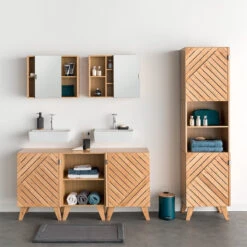 Etagère De Salle De Bain 1 Tablette Bath'n Modul 5Five -ATMOSPHERA Soldes Boutique etagere de salle de bain 1 tablette bath n modul 5five 6