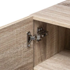 Etagère Murale 2 Niveaux + Porte 57x30 Naturel Fixup 5Five -ATMOSPHERA Soldes Boutique etagere murale 2 niveaux porte 57x30 naturel fixup 5five 1 3