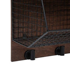 Etagère Murale Métal Et Bois Darrel Atmosphera -ATMOSPHERA Soldes Boutique etagere murale metal et bois darrel atmosphera 2