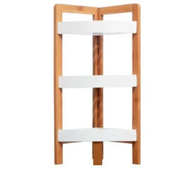Etagère Salle Bain Angle Léa Bambou 3 Niveaux -ATMOSPHERA Soldes Boutique etagere salle bain angle lea bambou 3 niveaux 2