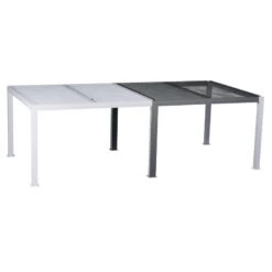 Extension Latérale Pour Pergola Majaé 3,6x3,6m Hespéride -ATMOSPHERA Soldes Boutique extension laterale pour pergola majae 36x36m hesperide 1 2