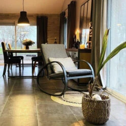 Fauteuil à Bascule Nevada Noir Graphite Hespéride 11 Fauteuil à Bascule Nevada Noir Graphite Hespéride -ATMOSPHERA Soldes Boutique fauteuil a bascule nevada noir graphite hesperide 5