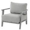 Fauteuil De Jardin Pulpy Gris Quartz Hespéride
