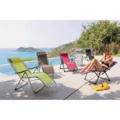 Fauteuil Détente D'extérieur Hespéride Silos Café -ATMOSPHERA Soldes Boutique fauteuil detente d exterieur hesperide silos taupe 5