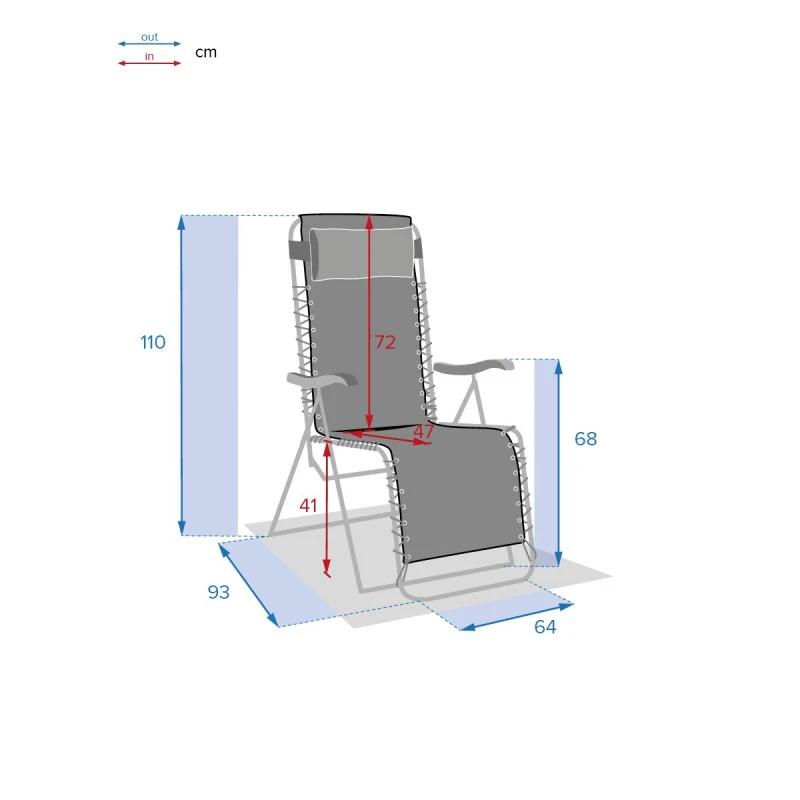 Fauteuil Détente D'extérieur Hespéride Silos Vert émeraude 7 Fauteuil Détente D'extérieur Hespéride Silos Vert émeraude – Image 7