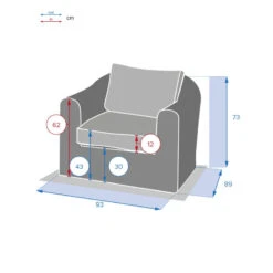 Fauteuil Détente Moorea Hespéride Terre Ombre 9 Fauteuil Détente Moorea Hespéride Terre Ombre -ATMOSPHERA Soldes Boutique fauteuil detente moorea hesperide terre ombre 1 3