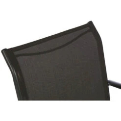 Fauteuil Empilable Piazza Hespéride Anthracite/graphite -ATMOSPHERA Soldes Boutique fauteuil empilable piazza hesperide anthracite graphite 1 5