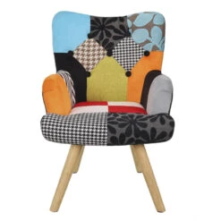 Fauteuil Enfant H67 Cm Patchwork Helsinki -ATMOSPHERA Soldes Boutique fauteuil enfant h67 cm patchwork helsinki 5