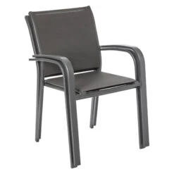 Fauteuil Extérieur Essentia Anthracite/graphite Hespéride -ATMOSPHERA Soldes Boutique fauteuil exterieur essentia anthracite graphite hesperide 3