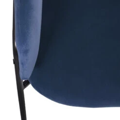Fauteuil Velours Bleu Siron Atmosphera -ATMOSPHERA Soldes Boutique fauteuil velours bleu atmosphera 2