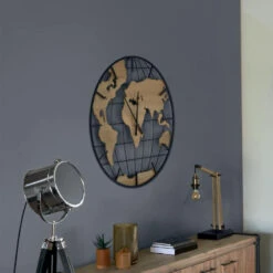 Horloge 90cm Monde Jay Atmosphera -ATMOSPHERA Soldes Boutique horloge 90cm monde jay atmosphera 3