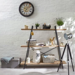 Horloge Décor Cordes D68 Atmosphera -ATMOSPHERA Soldes Boutique horloge au decor cordes 68cm 2