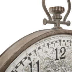 Horloge Métal Vitre Bombée D55 Cm Atmosphera -ATMOSPHERA Soldes Boutique horloge metal vitre bombee diam 55 cm atmosphera 2