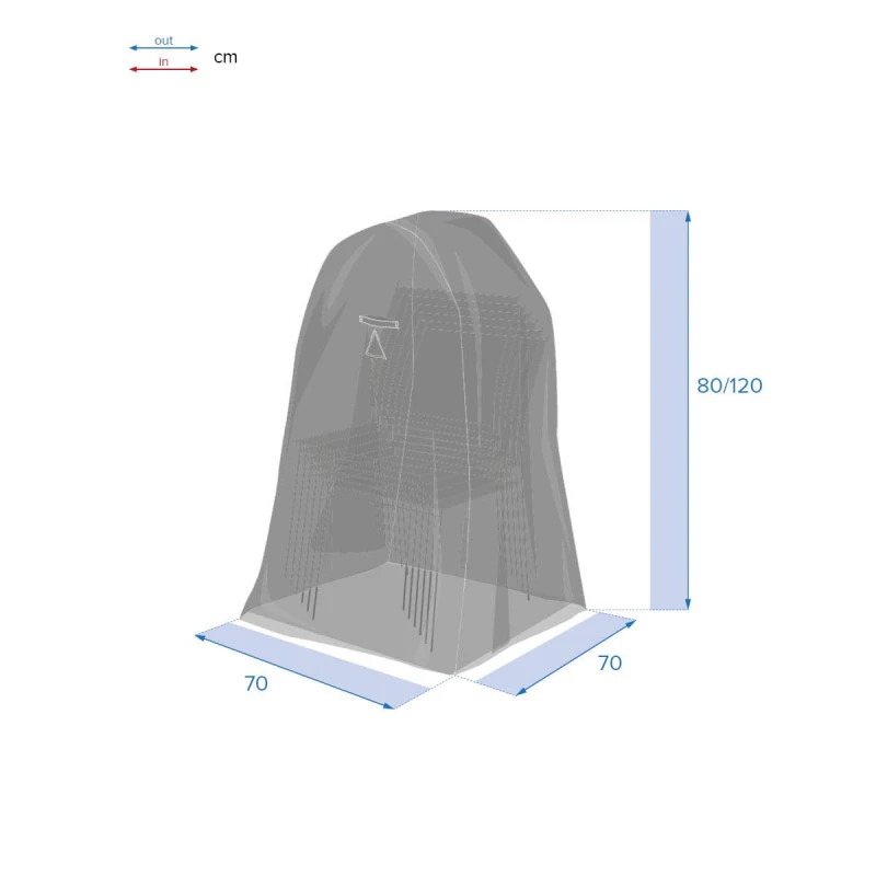Housse De Protection Pour Pile De Chaises Hambo Hespéride 3 Housse De Protection Pour Pile De Chaises Hambo Hespéride – Image 3