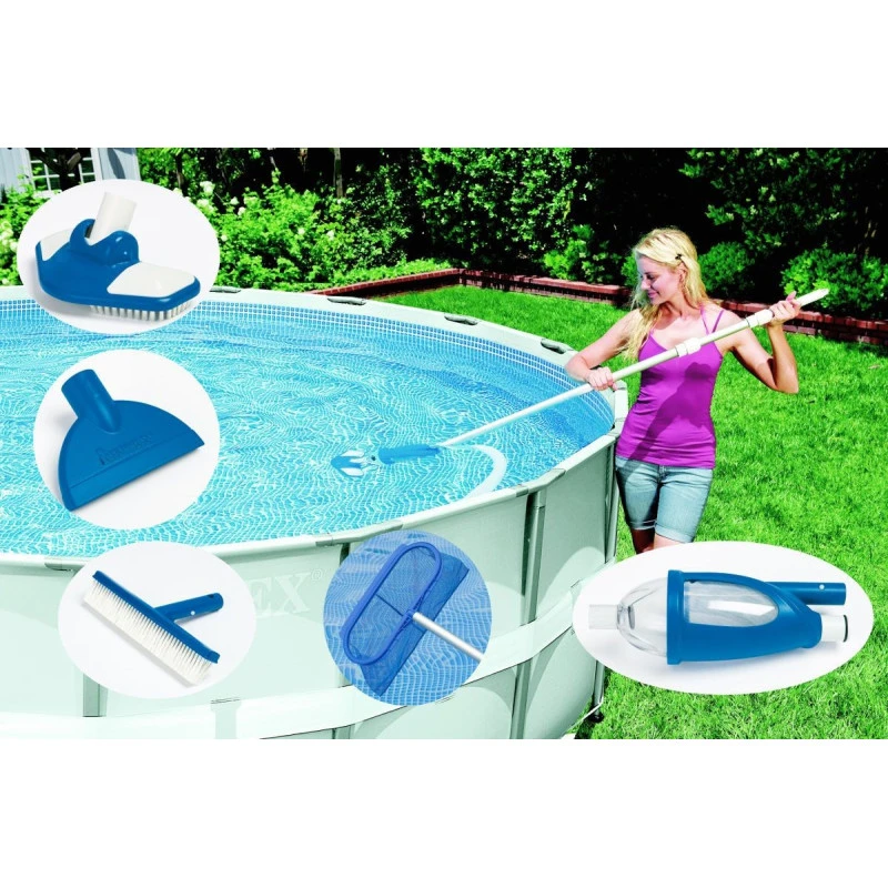 Kit D'entretien Piscine Luxe Vac+ Intex 6 Kit D'entretien Piscine Luxe Vac+ Intex – Image 6