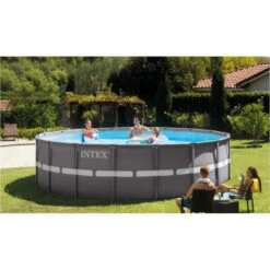 Kit Piscine Tubulaire Ultra XTR 5.49 X H1.32m Intex -ATMOSPHERA Soldes Boutique kit piscine tubulaire ultra frame 549xh132m intex 2