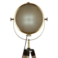 Lampadaire Métal Et Bois Ebor Bronze Atmosphera -ATMOSPHERA Soldes Boutique lampadaire metal et bois ebor bronze atmosphera h 152 cm 4