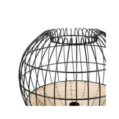 Lampe à Poser Calypso Boule Rotin Et Métal Ostaria -ATMOSPHERA Soldes Boutique lampe a poser calypso boule rotin et metal ostaria 2