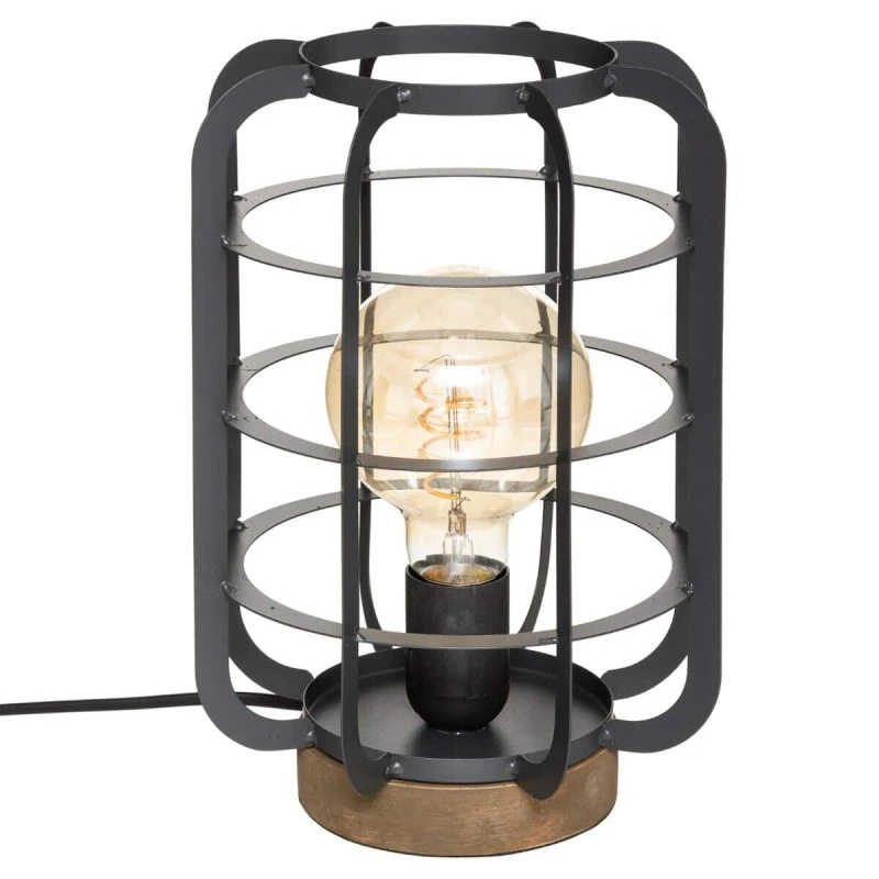 Lampe Métal Et Bois H28 Berry Atmosphera 1 Lampe Métal Et Bois H28 Berry Atmosphera