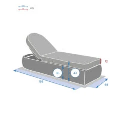 Lit Piscine Moorea Terre Ombre Hespéride -ATMOSPHERA Soldes Boutique lit piscine moorea terre ombre hesperide 7
