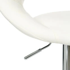 Tabouret De Bar Sasha Blanc Atmosphera -ATMOSPHERA Soldes Boutique lot 2 tabourets de bar sasha blanc 2