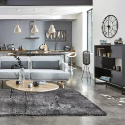 Tabouret De Bar Sasha Blanc Atmosphera -ATMOSPHERA Soldes Boutique lot 2 tabourets de bar sasha blanc 3