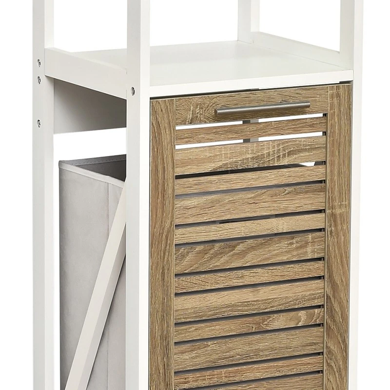 Meuble Bas Avec Panier à Linge Stockholm 2 Meuble Bas Avec Panier à Linge Stockholm – Image 2