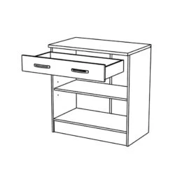 Demeyere Meuble Bas De Cuisine Blanc 2 Portes Mammy -ATMOSPHERA Soldes Boutique meuble bas de cuisine blanc 2 portes mammy 3