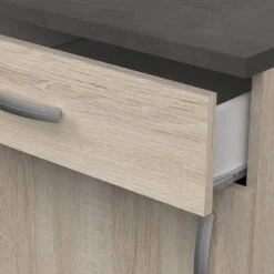 Demeyere Meuble De Cuisine Bas 1 Porte 1 Tiroir 60 Cm Paprika -ATMOSPHERA Soldes Boutique meuble de cuisine bas 1 porte 1 tiroir 60 cm paprika 2