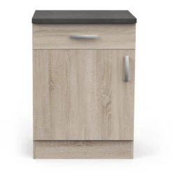 Demeyere Meuble De Cuisine Bas 1 Porte 1 Tiroir 60 Cm Paprika -ATMOSPHERA Soldes Boutique meuble de cuisine bas 1 porte 1 tiroir 60 cm paprika 3