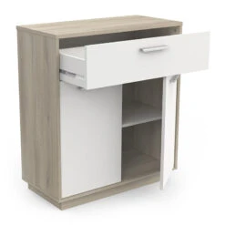 Demeyere Meuble De Rangement 2 Portes 1 Tiroir Léo 8 Demeyere Meuble De Rangement 2 Portes 1 Tiroir Léo -ATMOSPHERA Soldes Boutique meuble de rangement 2 portes 1 tiroir leo 2