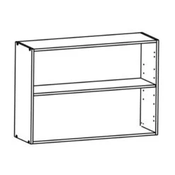 Demeyere Meuble Haut 2 Portes 100 Cm Origan Noir Et Bois 6 Demeyere Meuble Haut 2 Portes 100 Cm Origan Noir Et Bois -ATMOSPHERA Soldes Boutique meuble haut 2 portes 100 cm origan noir et bois 2