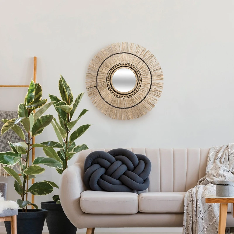 Miroir Laya Roseau 60 Cm Atmosphera 2 Miroir Laya Roseau 60 Cm Atmosphera – Image 2