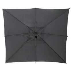 Parasol Décentré Carré Manoa Ardoise Hespéride 9 Parasol Décentré Carré Manoa Ardoise Hespéride -ATMOSPHERA Soldes Boutique parasol decentre carre manoa ardoise hesperide 1 4