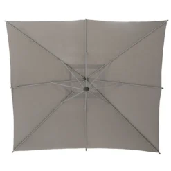 Parasol Décentré Carré Manoa Taupe Hespéride -ATMOSPHERA Soldes Boutique parasol decentre carre manoa taupe hesperide 2