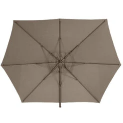 Parasol Décentré Eléa Inclinable Hexagonal Noisette Hespéride 7 Parasol Décentré Eléa Inclinable Hexagonal Noisette Hespéride -ATMOSPHERA Soldes Boutique parasol decentre elea inclinable hexagonal noisette hesperide 2