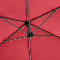 Parasol Décentré Rond Manoa Grenade Hespéride -ATMOSPHERA Soldes Boutique parasol decentre rond manoa grenade hesperide 4