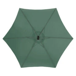 Parasol Décentré Rond Manoa Vert Olive Hespéride -ATMOSPHERA Soldes Boutique parasol decentre rond manoa vert olive hesperide 2