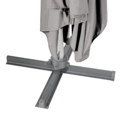 Parasol Déporté Carré Equador Ardoise Hespéride -ATMOSPHERA Soldes Boutique parasol deporte carre equador ardoise hesperide 1 6