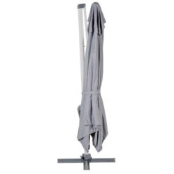 Parasol Déporté Rectangulaire Equador Ardoise Hespéride -ATMOSPHERA Soldes Boutique parasol deporte rectangulaire equador ardoise hesperide 1 2