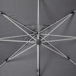 Parasol Déporté Rectangulaire Equador Ardoise Hespéride -ATMOSPHERA Soldes Boutique parasol deporte rectangulaire equador ardoise hesperide 1 4