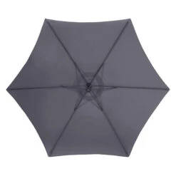 Parasol Déporté Rond Janeiro Ardoise Hespéride -ATMOSPHERA Soldes Boutique parasol deporte rond janeiro ardoise hesperide 8